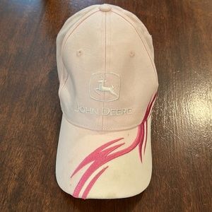 John Deere Pink Flame Hat